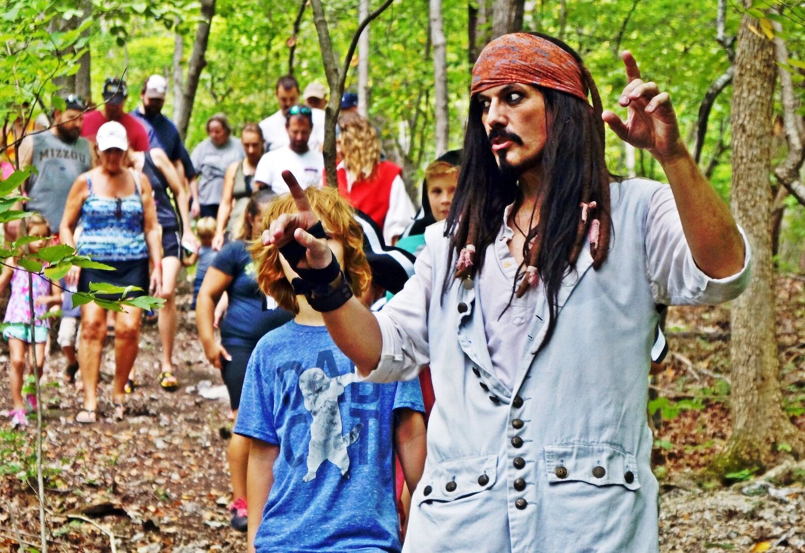 Captain Scalawag at Jolly Roger's